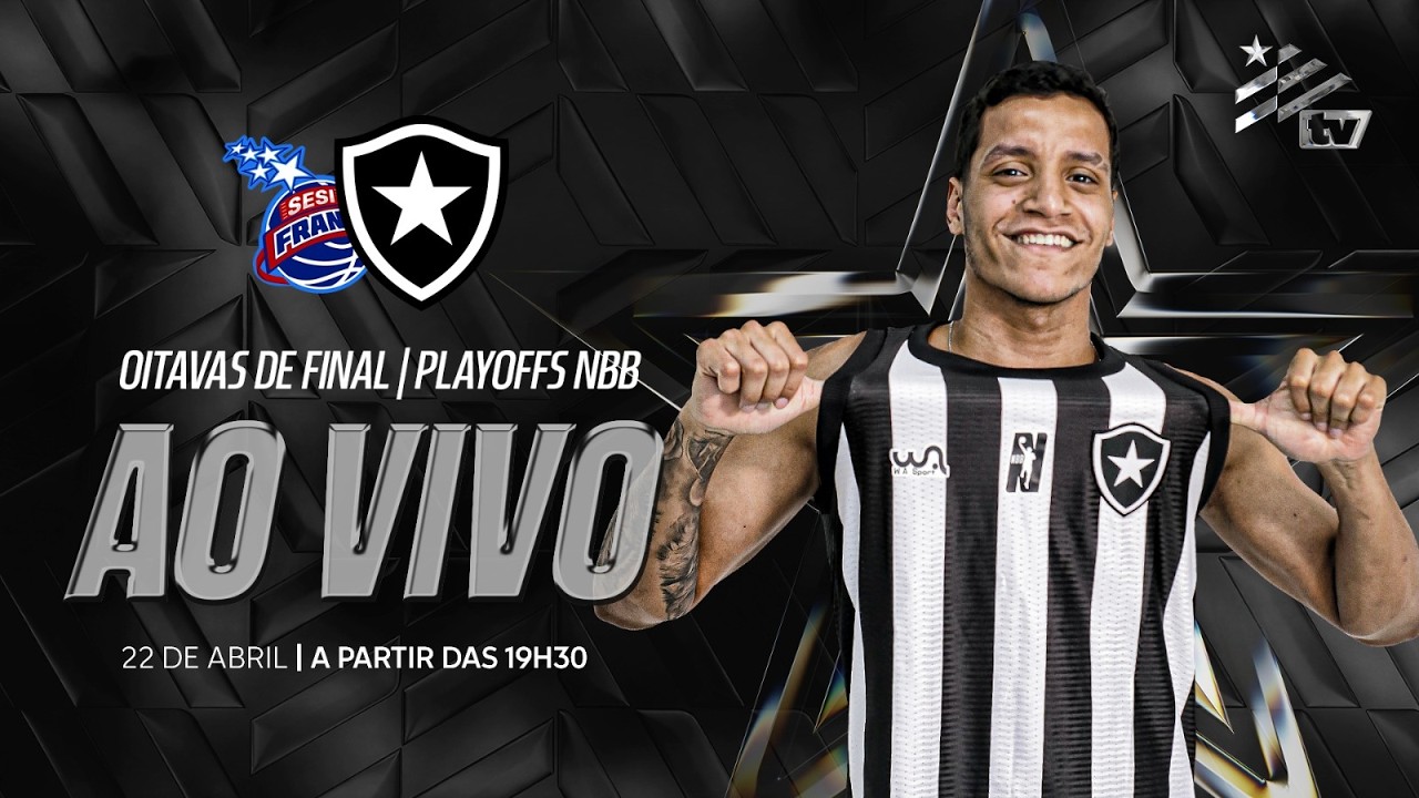 AO VIVO | Botafogo abre série melhor de 5 contra o Franca pelo NBB
