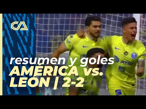 Resumen y goles | América 2-2 León | Clausura 2023 | Jornada 13