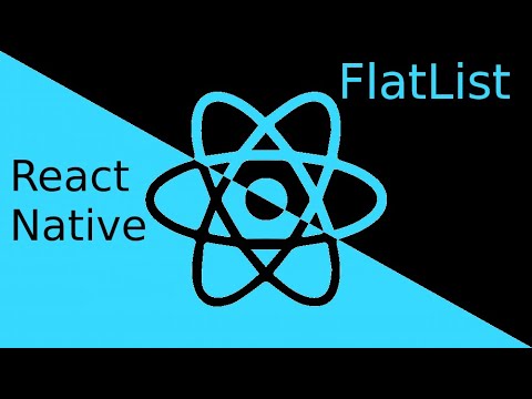 React Native Tutorial 17 Flatlist With Example