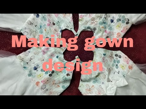 making gown design 3 years old kids girls #fashion #chanpreet