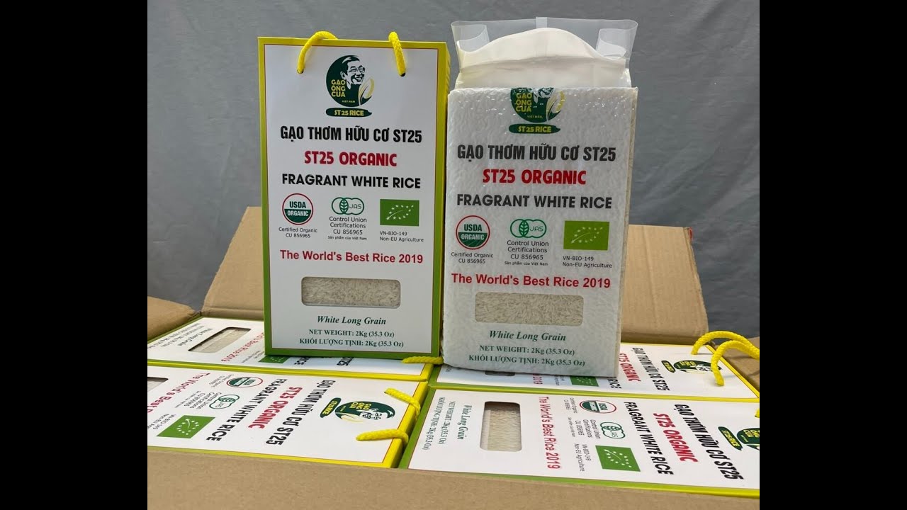 Cánh đồng gạo ST25 (hữu cơ) Sóc Trăng của kỹ sư Hồ Quang Cua