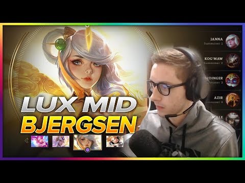 643. Bjergsen Lux vs Azir Mid - Patch 8.9 Season 8 - BJERGSEN STREAM