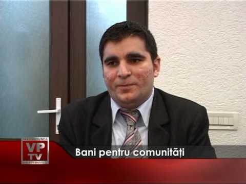 Bani pentru comunitati