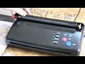 How To Use A Thermal Printer For Tattoo Stencil
