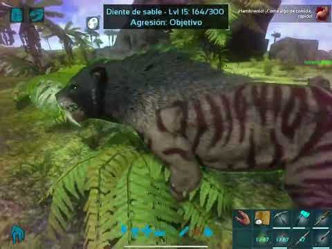 Como tamear tu dientes de sable ark mobile