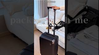 Immersive Suitcase Packing, New Trip Fino | My travel packing tips ✈️🤍Travel packing with New Trip✨