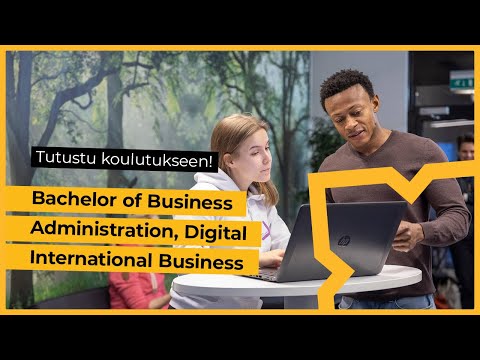Bachelor of Business Administration, Digital International Business, Xamk