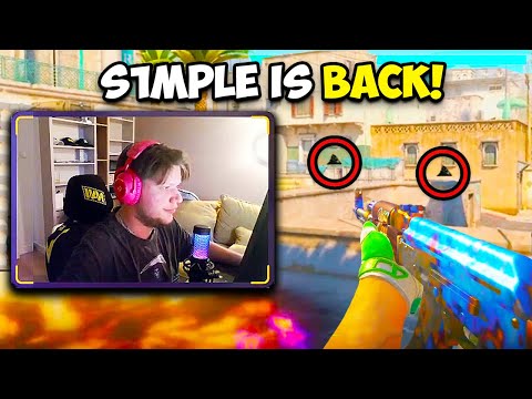 S1MPLE SHOWS INCREDIBLE AIM IN CS2 FPL! CS2 Twitch Clips