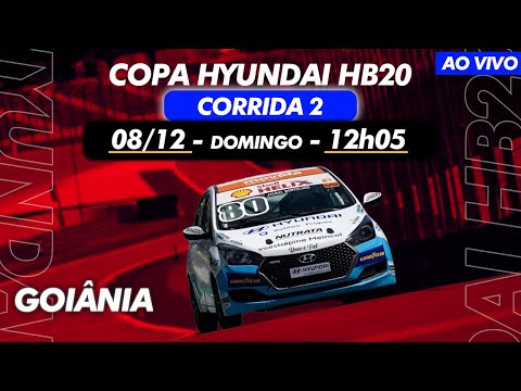 CORRIDA 2 - FINAL COPA HYUNDAI HB20 2024 - GOIÂNIA - Domingo 8/12 - 12H05