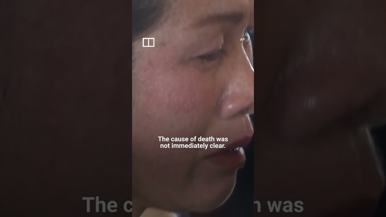 IN A MINUTE: Funeral held for teenager saved from Thai cave #shorts