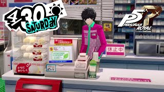 Persona 5 Royal - 4/30 - Working at a Convenience Store