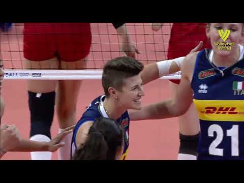 China vs. Italy - Highlights | Women's VNL 2021