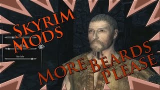 MOD : Skyrim - More Beards Please