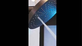 Alvoro Aura inbouw wand hoofddouche 32cm met 2 functies - geborsteld rvs