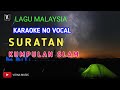 SURATAN - SLAM ( KARAOKE ) NO VOCAL || LIRIK LAGU MALAYSIA