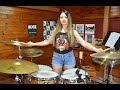 IRON MAIDEN - ALEXANDER THE GREAT - DRUM COVER by CHIARA COTUGNO