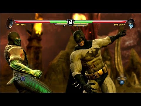 MK VS DC Battles - Batman VS Sub-Zero