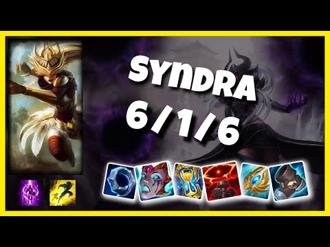 Syndra vs Twisted Fate KOREAN Challenger MID (6/1/6) - v11.4