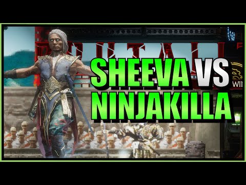 SonicFox -  Testing My Sheeva Vs NinjaKilla【Mortal Kombat 11】
