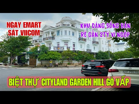 Bán nhà Cityland Garden Hill Phan Văn Trị P5 Gò Vấp