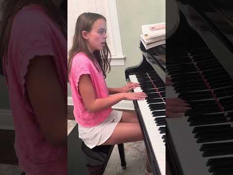 Lucy Wilson Practicing “Dancing Queen” by ABBA 