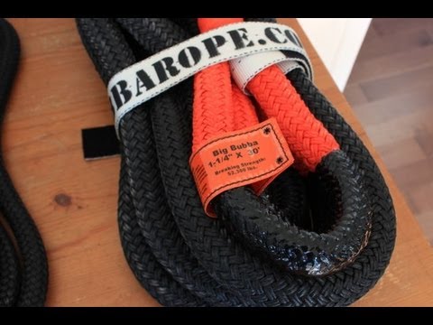 Bubba Rope, Kinetic vehicle recovery rope, out of the box, PowerModz.com