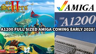 THE A1200 Full Sized Amiga With Settlers II Coming Early 2026 From Retro Games!