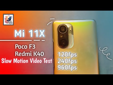 Xiaomi Mi 11X Slow Motion Video Test⚡Poco F3 Slow Motion⚡Redmi K40 Slow Mo