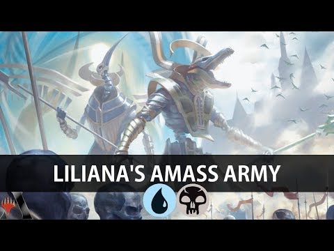 Liliana's Amass-ing Army | WAR (WOTS) Standard Deck Tech And Gameplay [MTG Arena] F2P