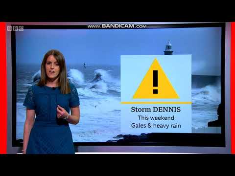 Alex Osbourne BBC One Spotlight weather afternoon time February 12th 2020 - 60 fps
