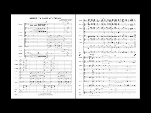 Night on Bald Mountain by Modest Moussorgsky/arr. Michael Sweeney
