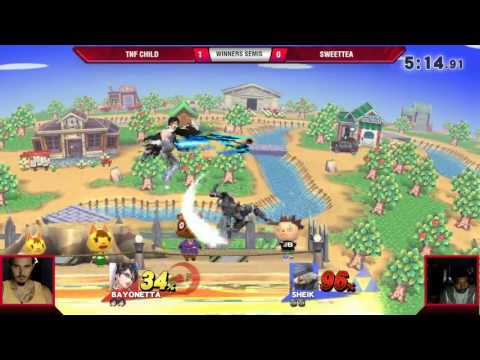 VS Weekly 7/13/17 - Winners Semis - Child (Bayonetta) vs Vitamin (Sheik) - Smash 4