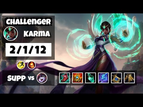 Karma Challenger Gameplay S11 Replay 11.11 Support (2/1/12) - EU