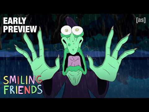 Smiling Friends | EARLY PREVIEW: Curse of the Green Halloween Witch | adult swim