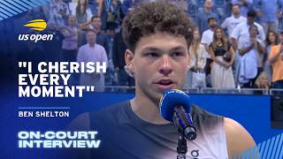 Ben Shelton On-Court Interview | 2026 US Open Quarterfinal