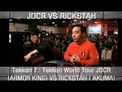 Tekken 7 : Tekken World Tour JDCR (ARMOR KING) VS RICKSTAH ( AKUMA)