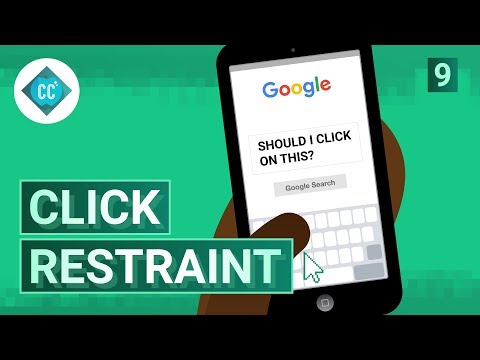 點擊剋制。數字信息導航速成班 #9 (Click Restraint: Crash Course Navigating Digital Information #9)