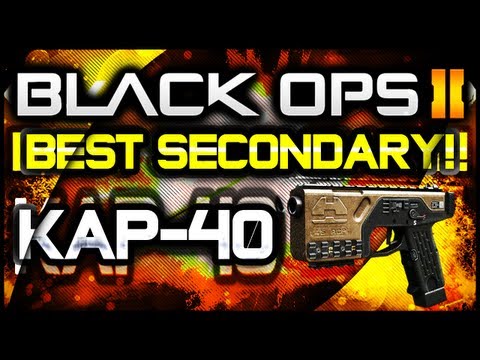 Black Ops 2 | The BEST Secondary: KAP-40! - FLAWLESS 40-0 Gameplay! (BO2 Best Secondary Weapon)