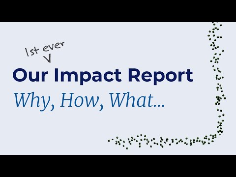 Our 1st Impact Report