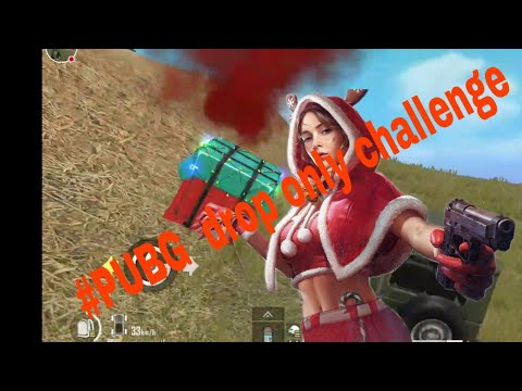 PUBG mobile drop only challenge no vest,no gun,no helmet