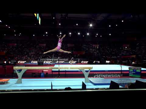 FIDELIS Thais (BRA) - 2019 Artistic Worlds, Stuttgart (GER) - Qualifications Balance Beam