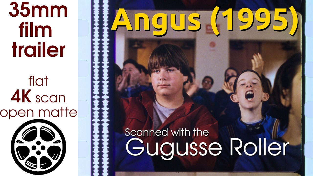 Miniature de la vidéo Angus (1995) 35mm film trailer, flat open matte, 4K *CROPPED du film Angus
