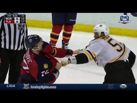 Adam McQuaid vs Alex Petrovic