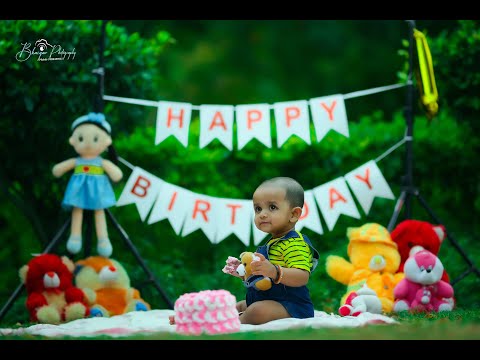 MOKSHADHA Cake Smash 1st Birthday Celebration  4k