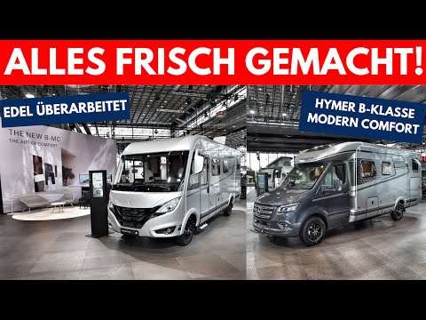 NEUHEIT: Hymer B-KLASSE MODERN COMFORT - ALLES ÜBERARBEITET - CARAVAN SALON DÜSSELDORF 2025
