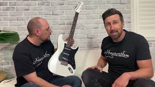 Video thumbnail for HAWORTH GUITARS REVIEW : FENDER Made In Japan AERODYNE II STRATOCASTER in Artic White by Haworth Guitars