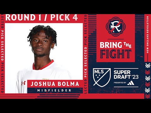 Revs trade up to select GA signing and Maryland winger Josh Bolma fourth overall pick in SuperDraft