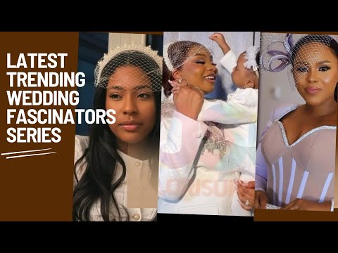 NIGERIAN WEDDING HAT / LATEST TRENDING WEDDING FASCINATORS #weddingplanner#fashion #trendingvideo