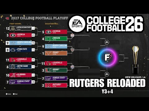 PLAYOFFS + RU YEAR 4 OFFSEASON!