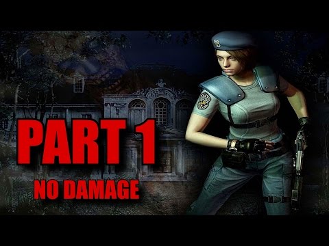 Resident Evil Remastered Walkthrough Part 1 - Jill Valentine No Damage (PS4 PC)